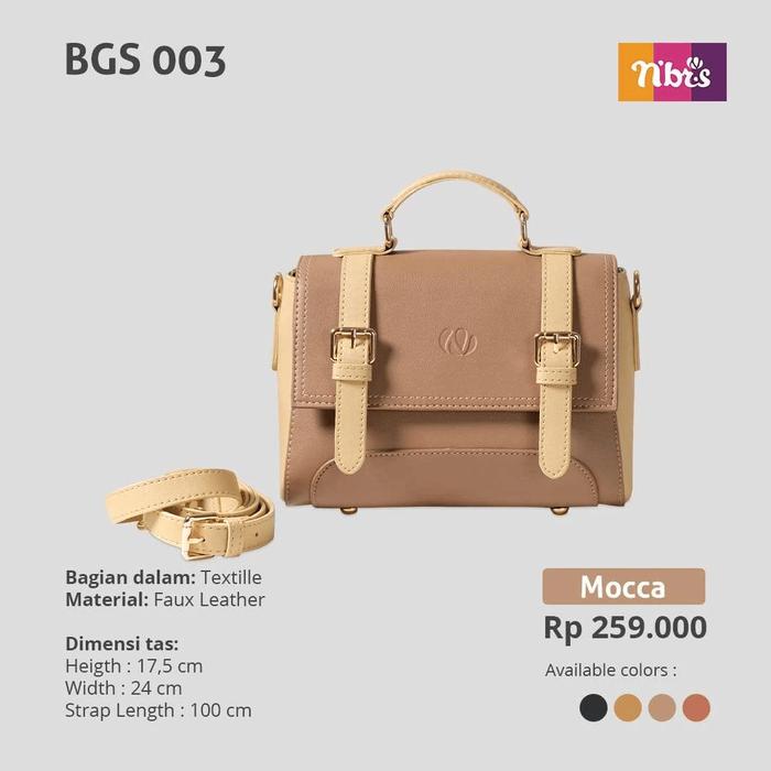 NIBRAS Tas Wanita Selempang- BGS 003
