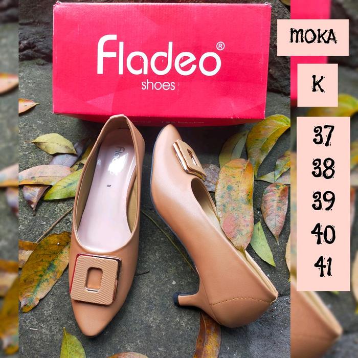 Pantofel Cewek Heels 5cm Fladeo Lokal