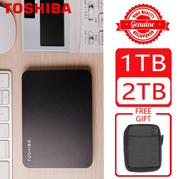TOSHIBA 1TB 2TB 3TB External HDD 1000GB HD Portable Hard Drive Disk