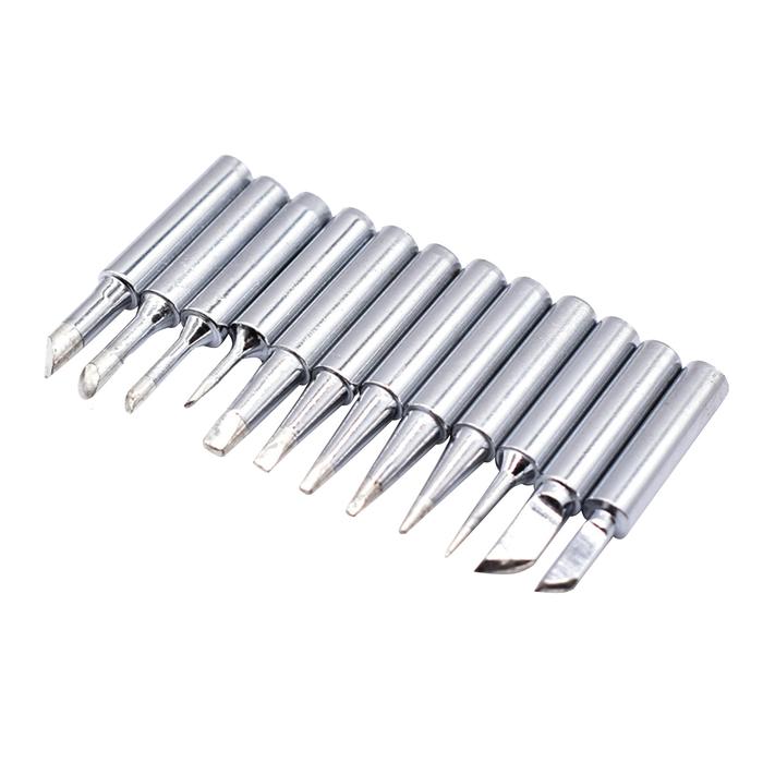 12pcs Set Soldering Iron Tips Station Bits for Hakko 907/933/926/937