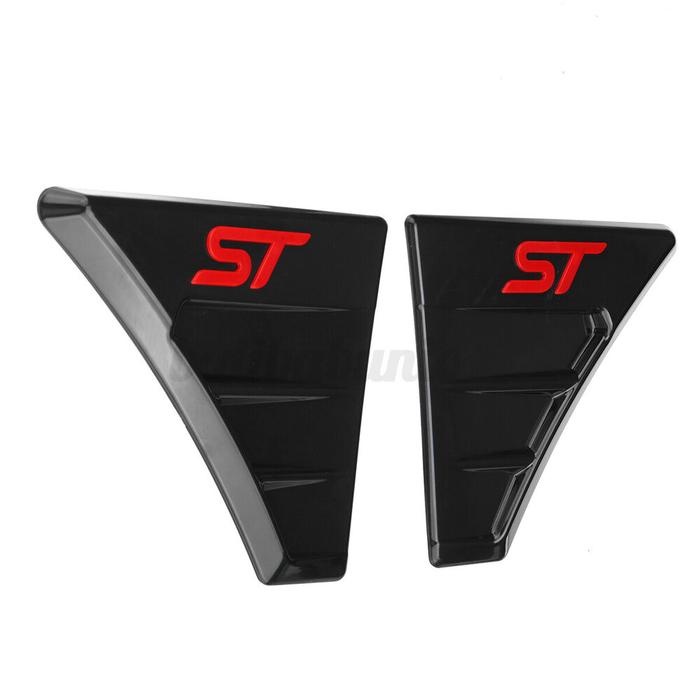 2PCS Car Side Fender Spoiler Outflow Vent Vent Fit For Ford Focus MK2