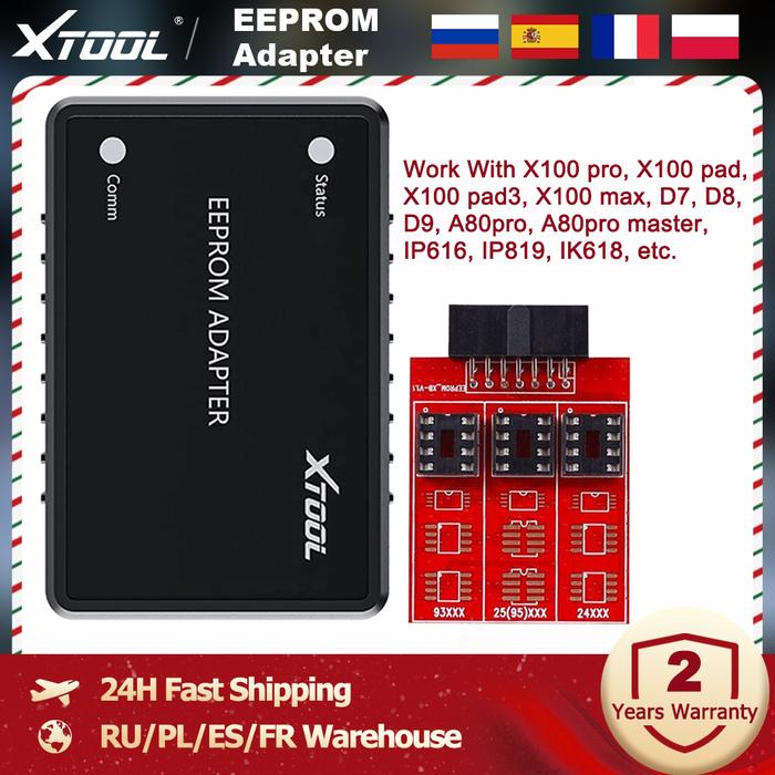 XTOOL EEPROM Adapter Read PINCODE EEPROM Programmer Read/Write Chip
