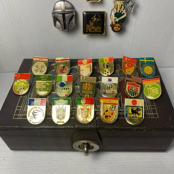 Vintage Fifa World Cup 2002 Pins Set