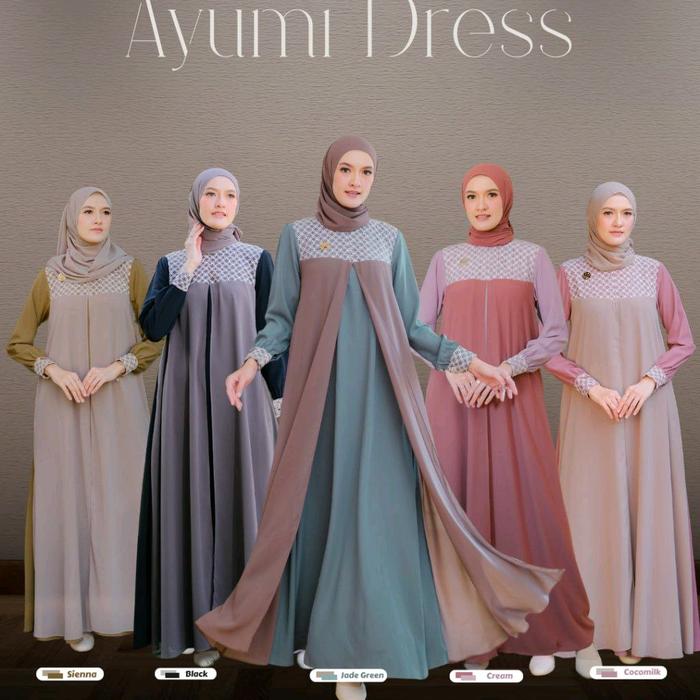 ayum dress by Emka hijab kaen boutique
