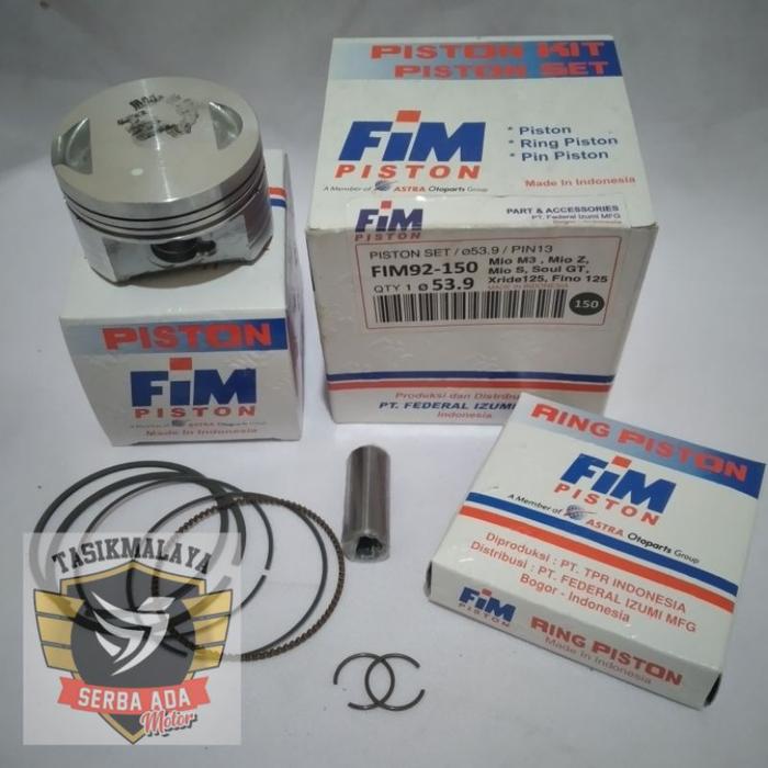 Piston Kit Seher Kit Fim92 Mio M3, X-Ride 125, Mio Z, Mio S, Fino 125