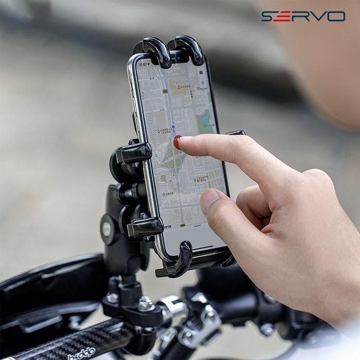 READY STOCK Servo Road - Phone Holder Servo RH-F0108 Holder HP Motor Dudukan Handphone Universal Hol