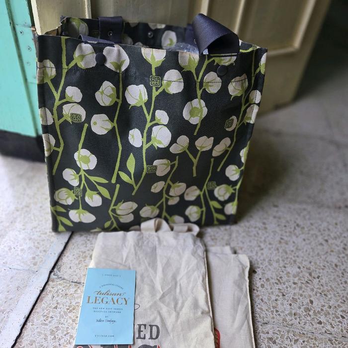 modernist tote melissa sunjaya like new tas my tulisan bag besar