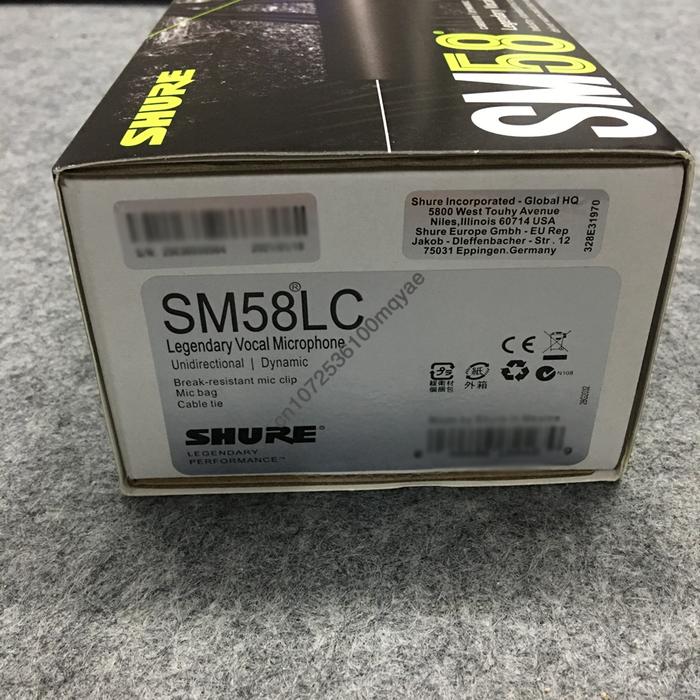Shure SM58 Mikrofon Dinamis Vokal Kabel Legendaris Kualitas Tinggi
