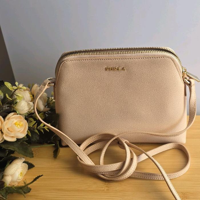 Tas Selempang Wanita Furla Pink Boheme Crossbody