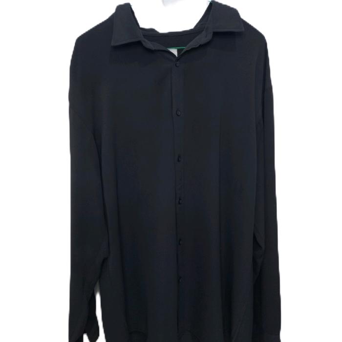 24+ topten kemeja oversize wanita warna grey
