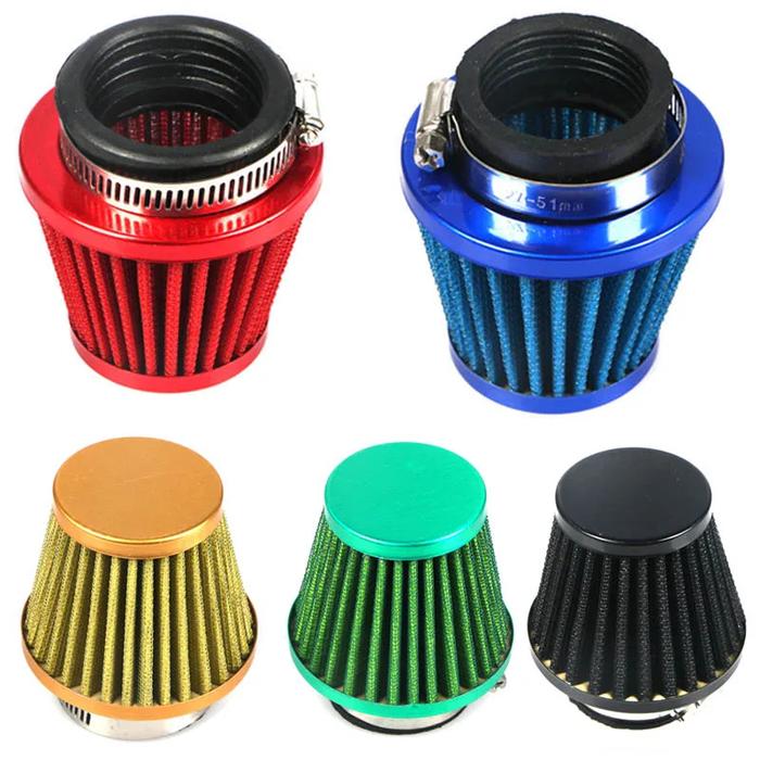 38mm 50MM 60MM Motorcycle Air Filter For 50cc 110cc 125cc 150CC 200CC 250CC Coolster Honda Yamaha Su