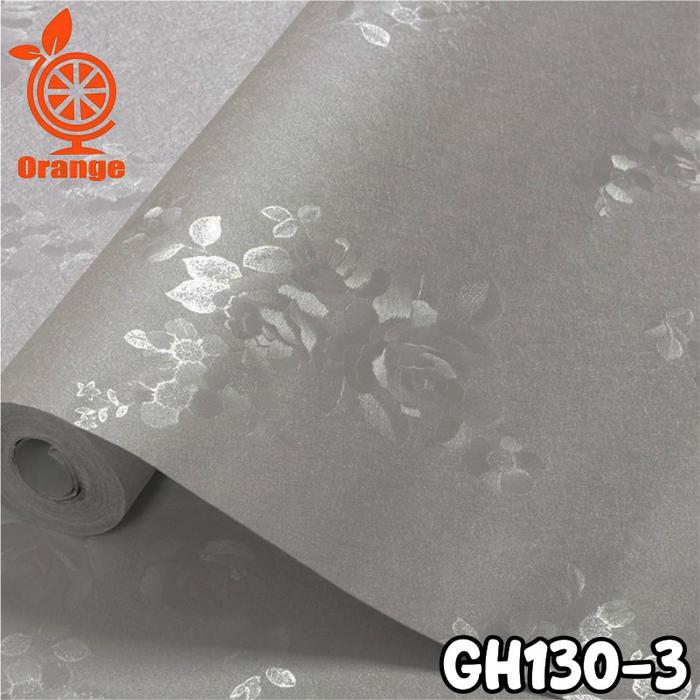 TERLARIS Wallpaper Dinding Motif Bunga Ukuran 45Cm X 8M GH130-3 WALLPAPER STIKER DINDING
