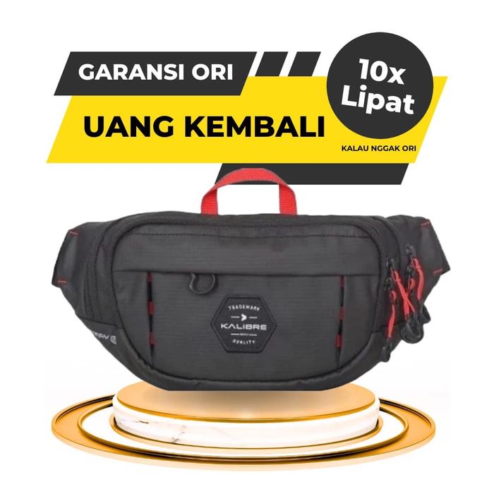 Tas Waistbag Kalibre Astray no Eiger Tas Pinggang Selempang Pria Cowok Cowo Wanita Original Ori Hita