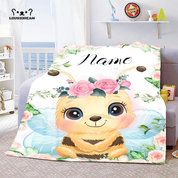 Selimut Kustom Selimut Bayi Perempuan Laki-laki Selimut Selimut Bulu