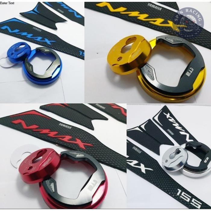 PAKETAN SET FULL TANGKI NMAX OLD COVER KUNCI TANKPAD NMAX TANK PAD NMAX OLD Motorcycle