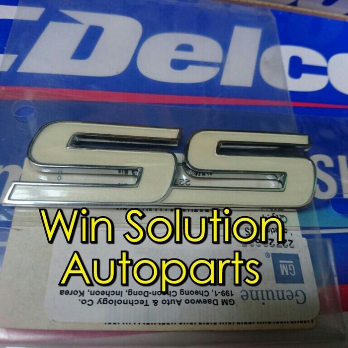 emblem logo Ss chevrolet captiva bensin original GM