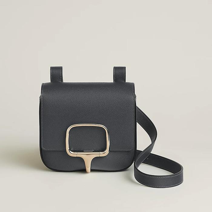 HERMES,Hermes Geta shoulder bag,black