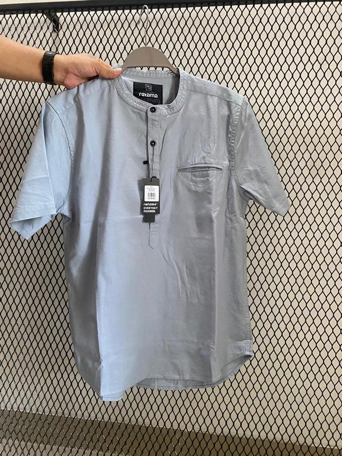 KEMEJA KOKO RETAMA PREMIUM/TERLARIS/KOKO VIRAL// Muslim Panjang Pria Tebal Dewasa Katun Baju Kurta T