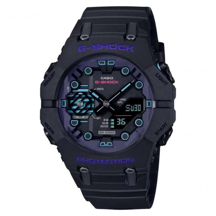 Casio Jam Tangan Pria G-Shock GA-B001CBR-1ADR Analog Digital DUAL-TIME ORIGINAL dengan Fitur Protect