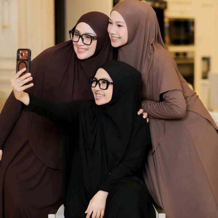 GAMIS SYAR'I FAIQA SET DRES ORIGINAL BY SHARAREA