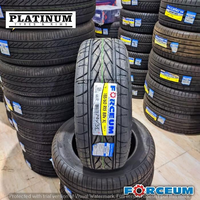 Ban Mobil Velg Ring 15 FORCEUM HEXA-R 185 60 R15 Ban Semi Slick Tubles