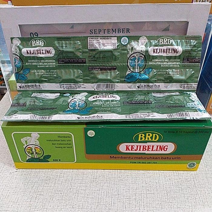 KEJI BELING BOROBUDUR BOX ISI 100 KAPSUL