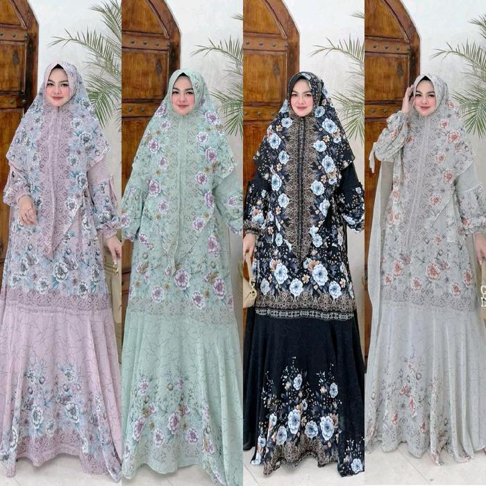 queenza set syari cantik mewah dan elegan