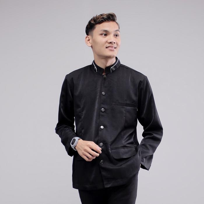 Terbaik Jasko Polos Putih Hitam Abu Jas Koko Navy Putih baju muslim jumbo Dewasa Pria Terimakasih