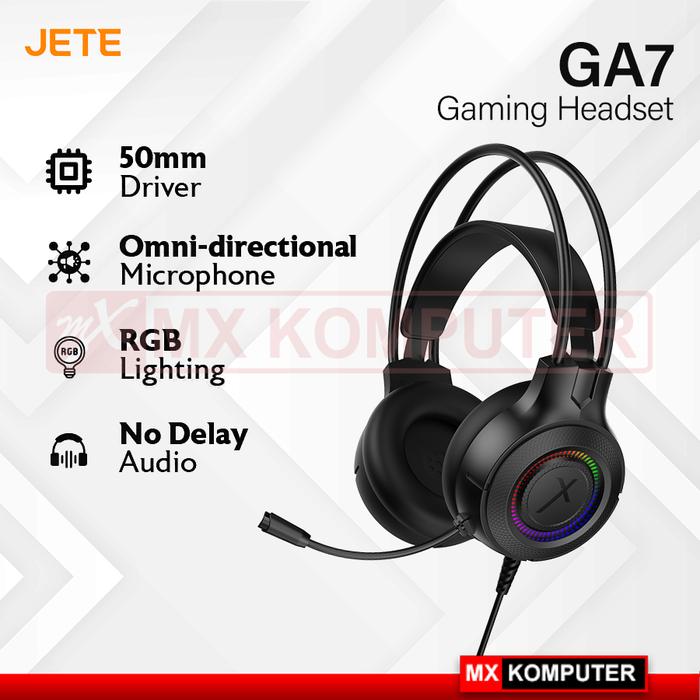 Headset Gaming JETE X GA7 - Headphone Gaming with Mic