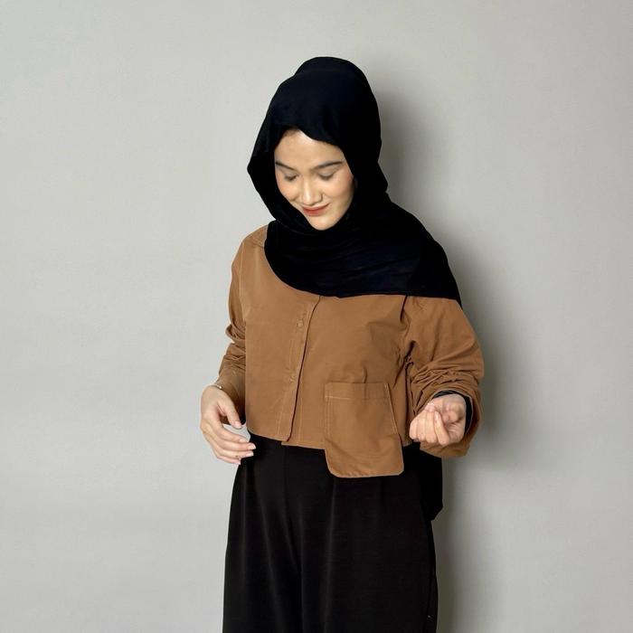 nare - gamma shirt - kemeja crop