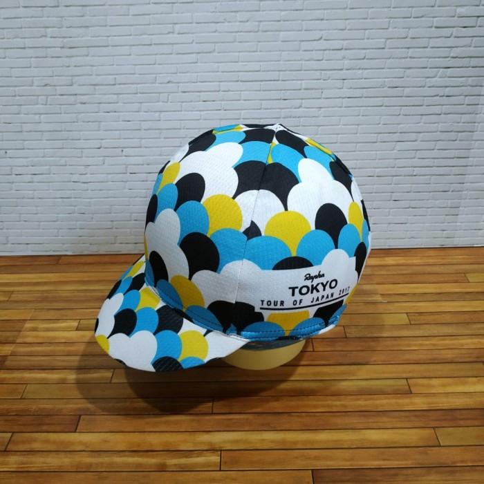 Cycling Cap / Topi Sepeda motif Rapha