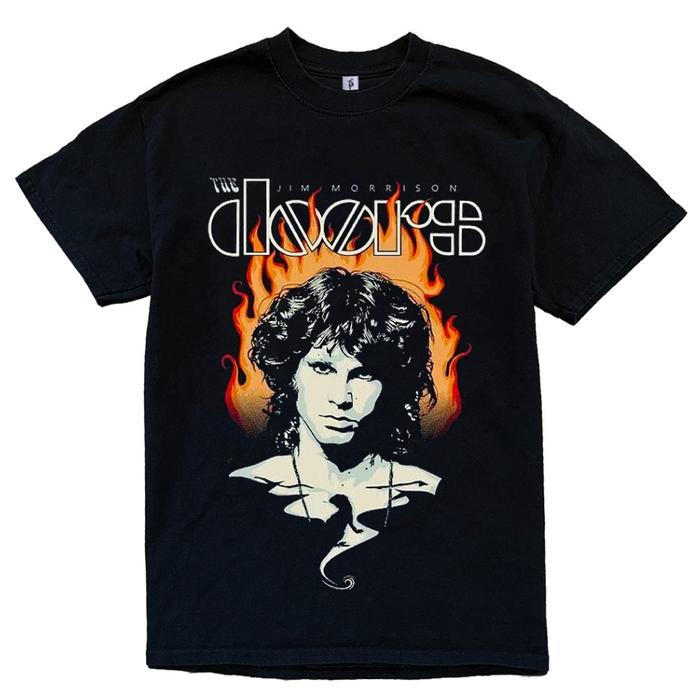 [COD]KAOS BAND THE DOORS - JIM MORRISON TSHIRT DISTRO VINTAGE COTTON COMBED 24S KAOSc36kg