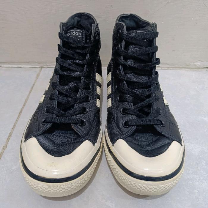 Adidas Nizza Hight Leather, size 42  insole 265, made in Vietnam, ORIGINAL, kondisi Second mulus, mi