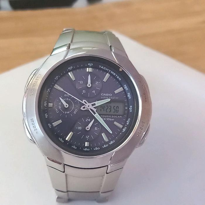jj03248 jam tangan pria casio anadigi WVA-500J tough solar
