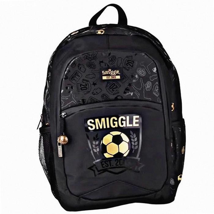 Alsku-TAS Ransel Anak SD Tas Gendong Anak Laki-Laki SMIGGLE Bola Emas | Hot Item - SMIGGLE Hitam