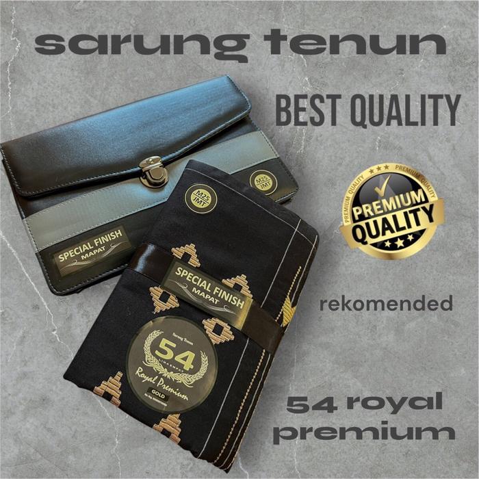 SARUNG BORDIR MAPAT ROYAL EXCLUSIVE PREMIUM UKURAN PRIA DEWASA