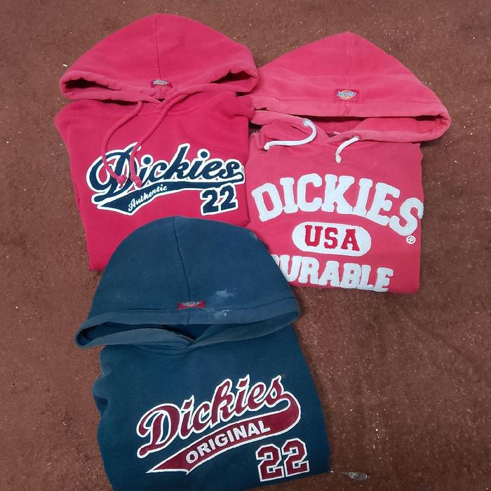 Dicki Jaket Hoodie Original 22 Dengan Desain USA Durable Dan Hoodie Dickies 22 Pink Dan Hoodie Dicki