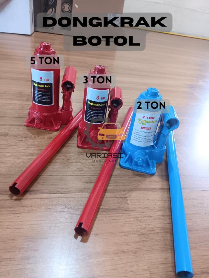 Dongkrak Botol 2 TON, 3 TON, 5 TON Hidrolik / Hyadraulic Jack Dongkrak Botol