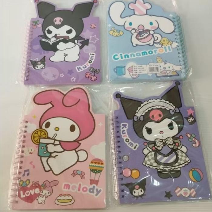 kado Buku diary set notebook sanrio kuromi cinnamonroll melody