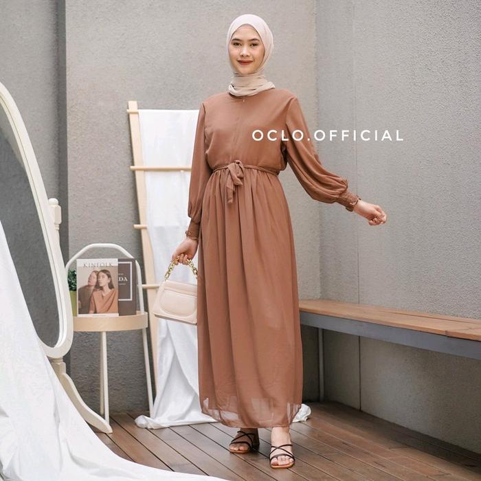 Iliady Basic Simple Casual Dress Import