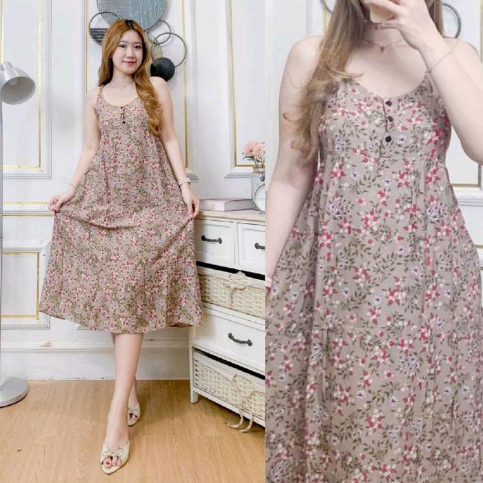 Daster Ginny / Daster rayon bali busui / homedress / daster solehot / daster tali satu / baju tidur 