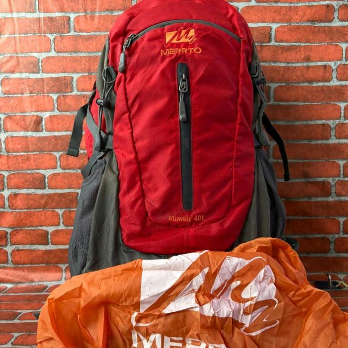Tas Ransel Outdoor/Gunung MERRTO Brand Second Import,Ransel Camping fungsional 40 Liter
