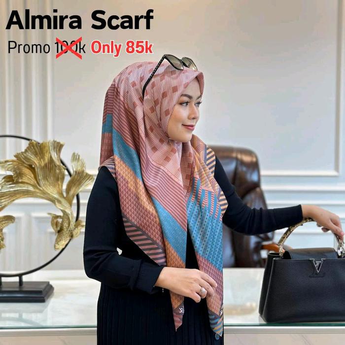 ALMIRA SCARF BY JOURNEY SCARVES JILBAB SEGIEMPAT JP
