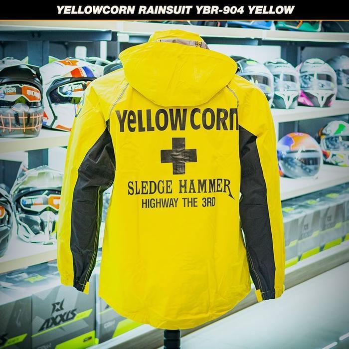 Jas Hujan Yellowcorn YBR-904 Yellow | Yellow Corn Raincoat Original #gratisongkir