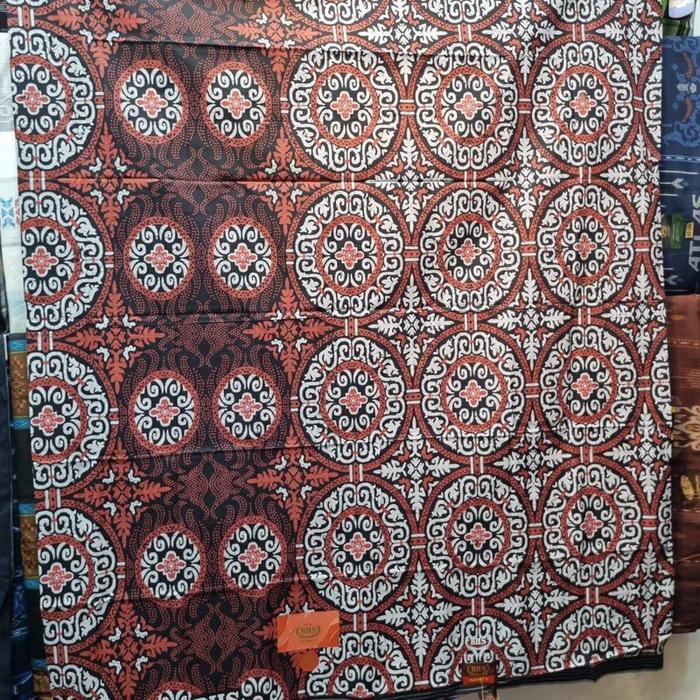 Batik BHS Infinity Gold CBA V34 Warna Biru Putih - Santri, Muda, Hijau, Motif,Kain Viscosh band, fas