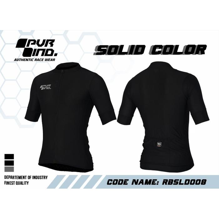 Pvr Ind Jersey Roadbike Solid Colour