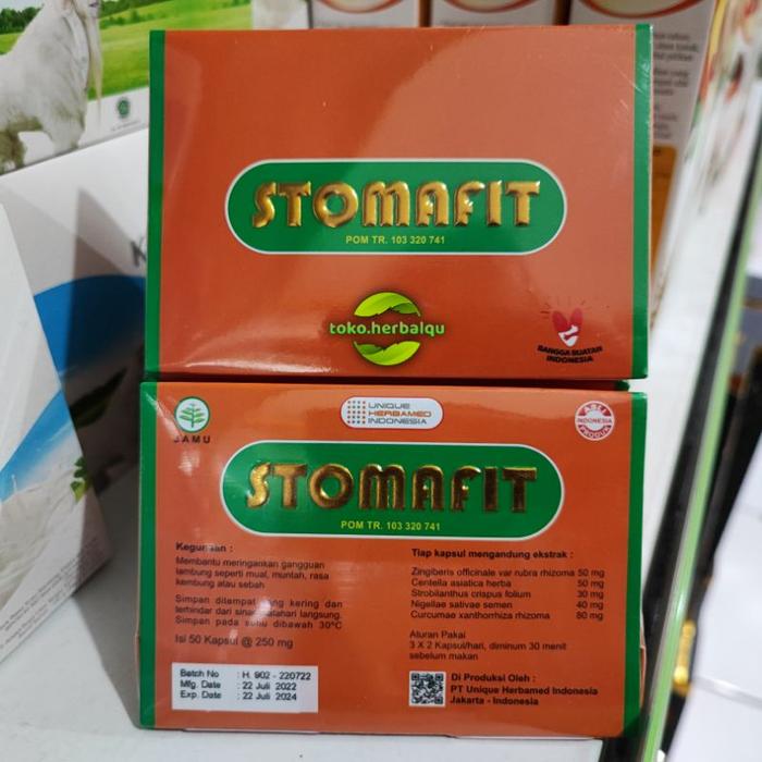 STOMAFIT HERBAMED OBAT LAMBUNG | MAAG | GANGGUAN PENCERNAAN