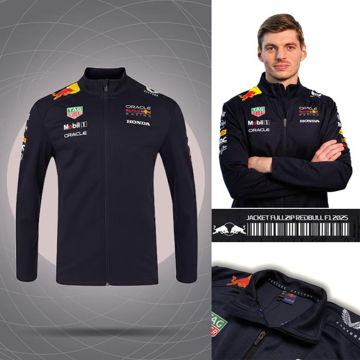 Jaket Redbull Racing 2025 Team Bomber Jaket redbull Formula One