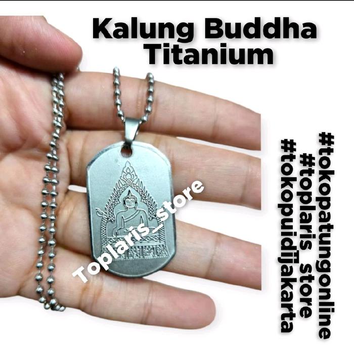 Kalung Buddha Thailand Titanium