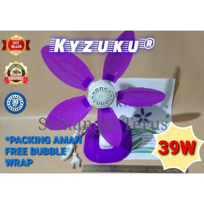 Mini Kipas Angin (2 In 1)Jepit Dan Duduk Kyzuku 39W/Desk Fan Kyzuku 39W